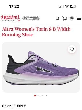 W9 - Altra Torin 8